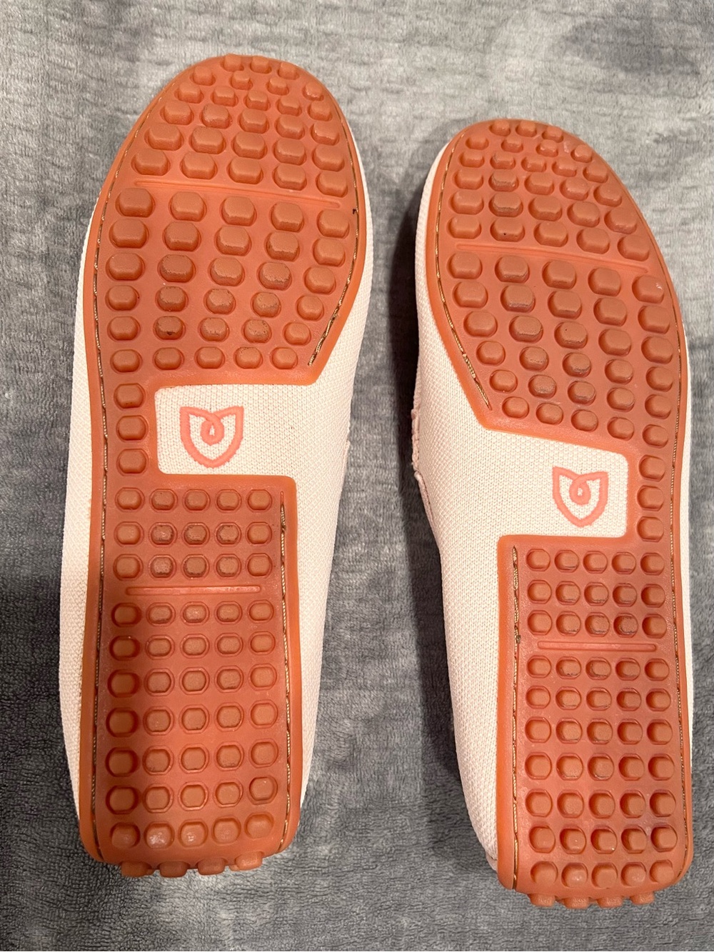 Rothy's The Braid Driver Loafers Sz W 9 Pink Shoes Flats Slip On Travel Preppy - Picture 12 of 14